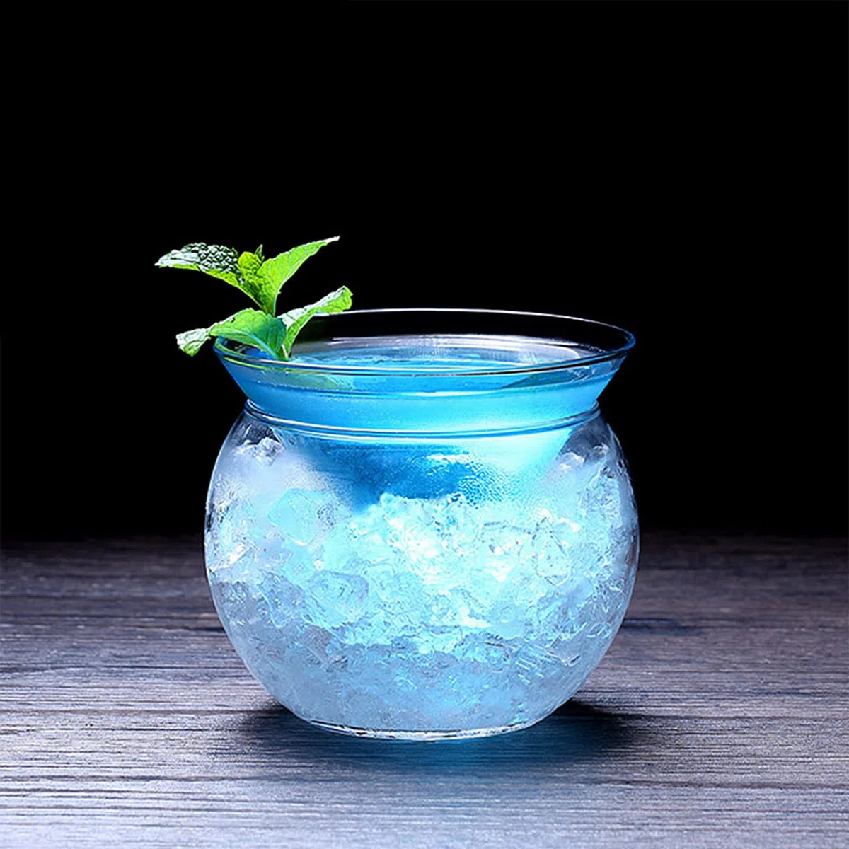 Martini-Gläser-Set, 2 Stück, Martini-Glas, Universal-Martini, Likör-Cocktail-Kühler, Kaviar-Kühler aus Glas, Kristallklares Cocktailglas für Bar, Party, Hochzeit(260 ml)