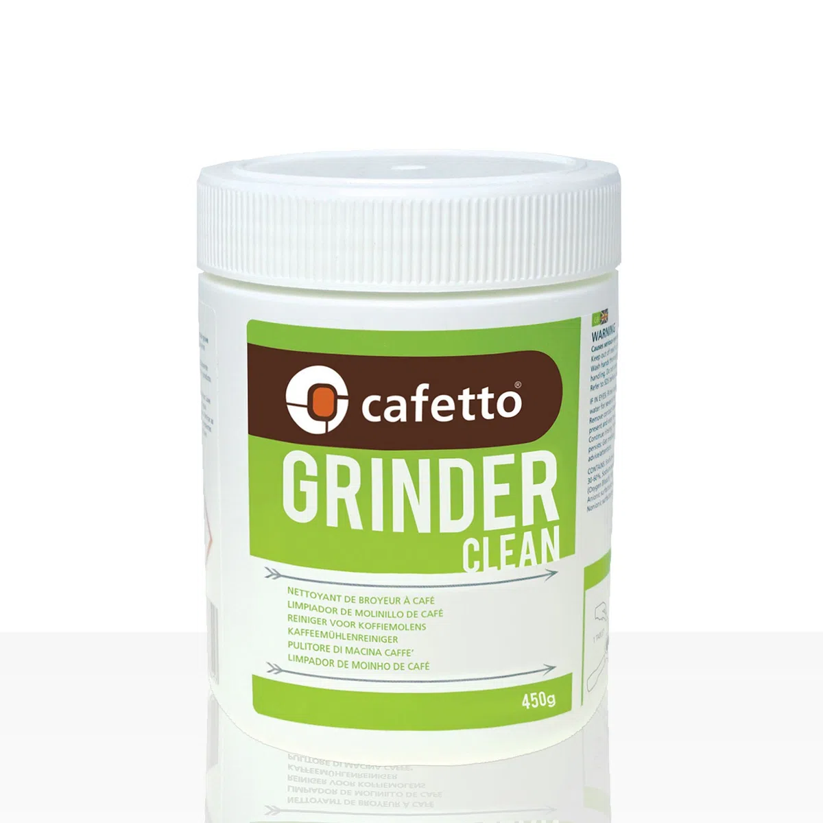 Cafetto Grinder Clean Reiniger für Kaffeemühlen 450g, rein organisch