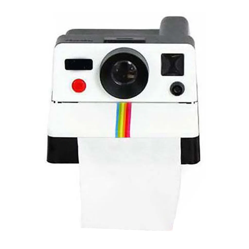 Taschentuchbox für kreative Toilettenpapierrolle, Kamera, Papierhalter, Badezimmer-Servietten