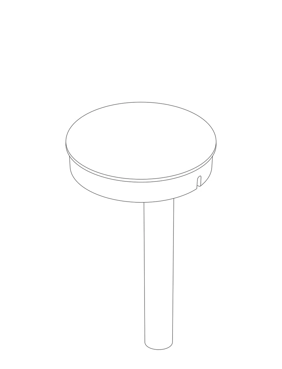 Stelton Kippverschluß Für Stelton-Isolierkanne EM77 -Ersatzteile - Kunststoff, Schwarz