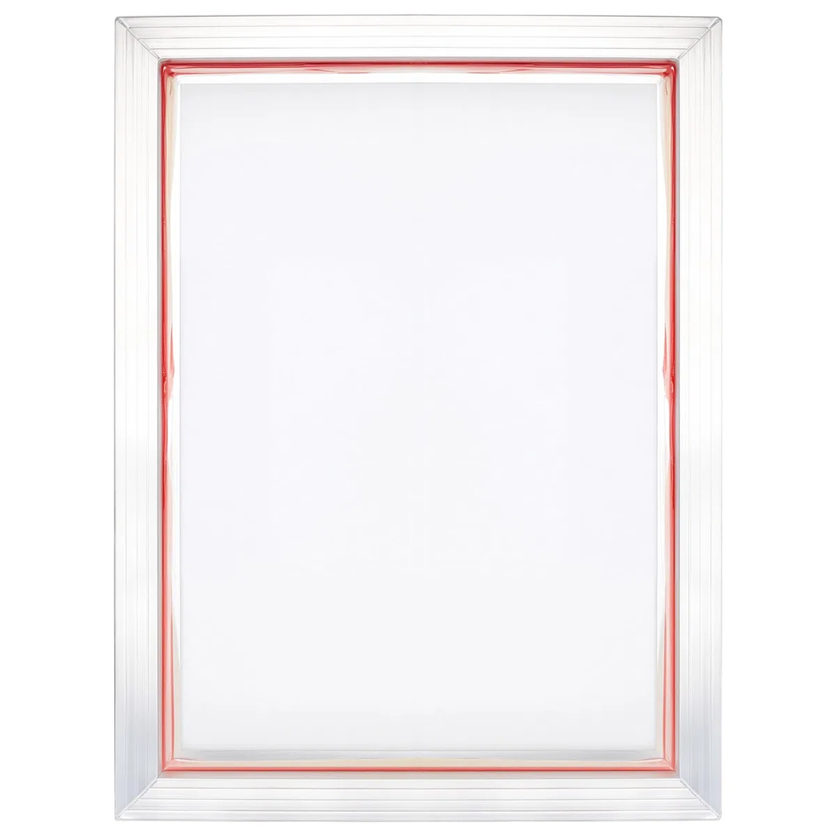 SINJEUN 30 x 40cm Silber Aluminium-Siebdruckrahmen, A3 Siebdruckrahmen mit 110 weißem Netzgewebe für Siebdruck, Textildruck