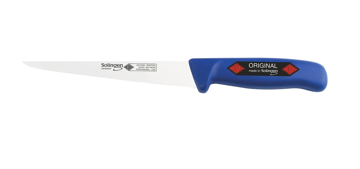 Solingen Eikaso Profi Fischmesser (Kabeljau 18 cm), geeignet als Fischmesser & Küchenmesser