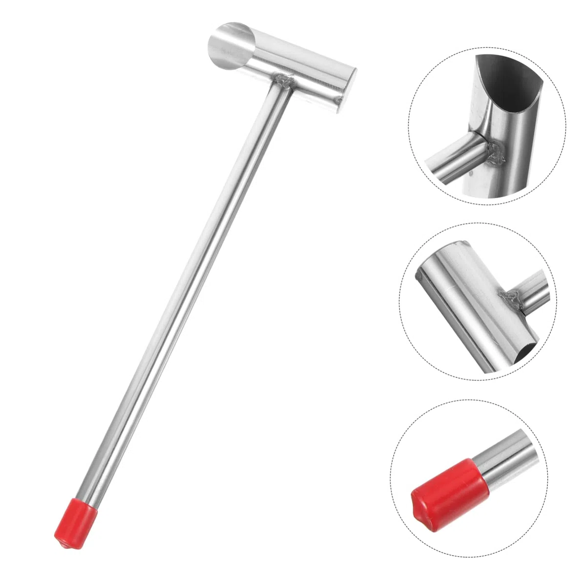 Edelstahl Marshmallow-Zuckerlöffel Mit Langem Griff Für Zuckerwattemaschine Stabiler Und Verschleißfester Metalllöffel Zur Einfachen Dosierung Von Zucker Leicht Zu Reinigen Und Praktisch