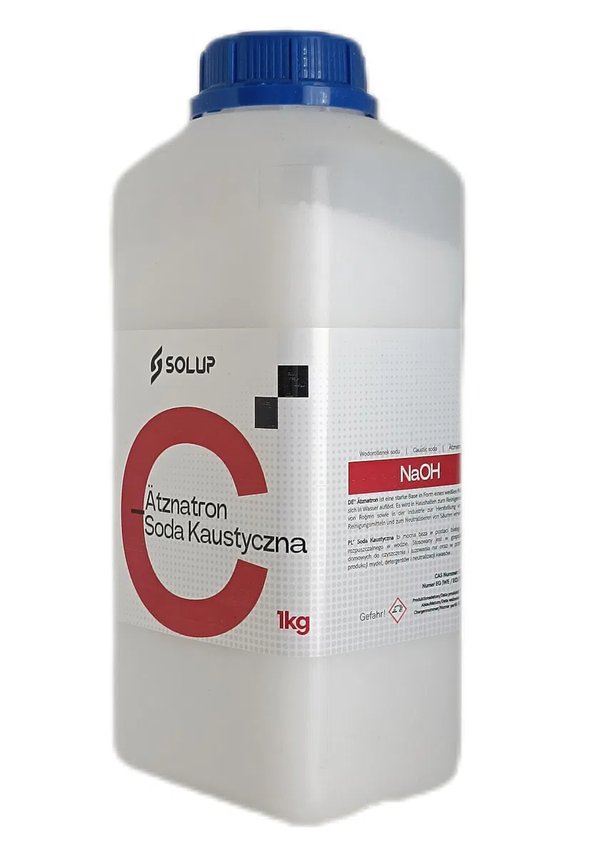 Ätznatron 1kg >99% Reinheit NaOH I Sodium Hydroxide I Natriumhydroxid für Seifenherstellung Reinigung und Entfettung I Caustic Soda I Hochreines I Natronlauge