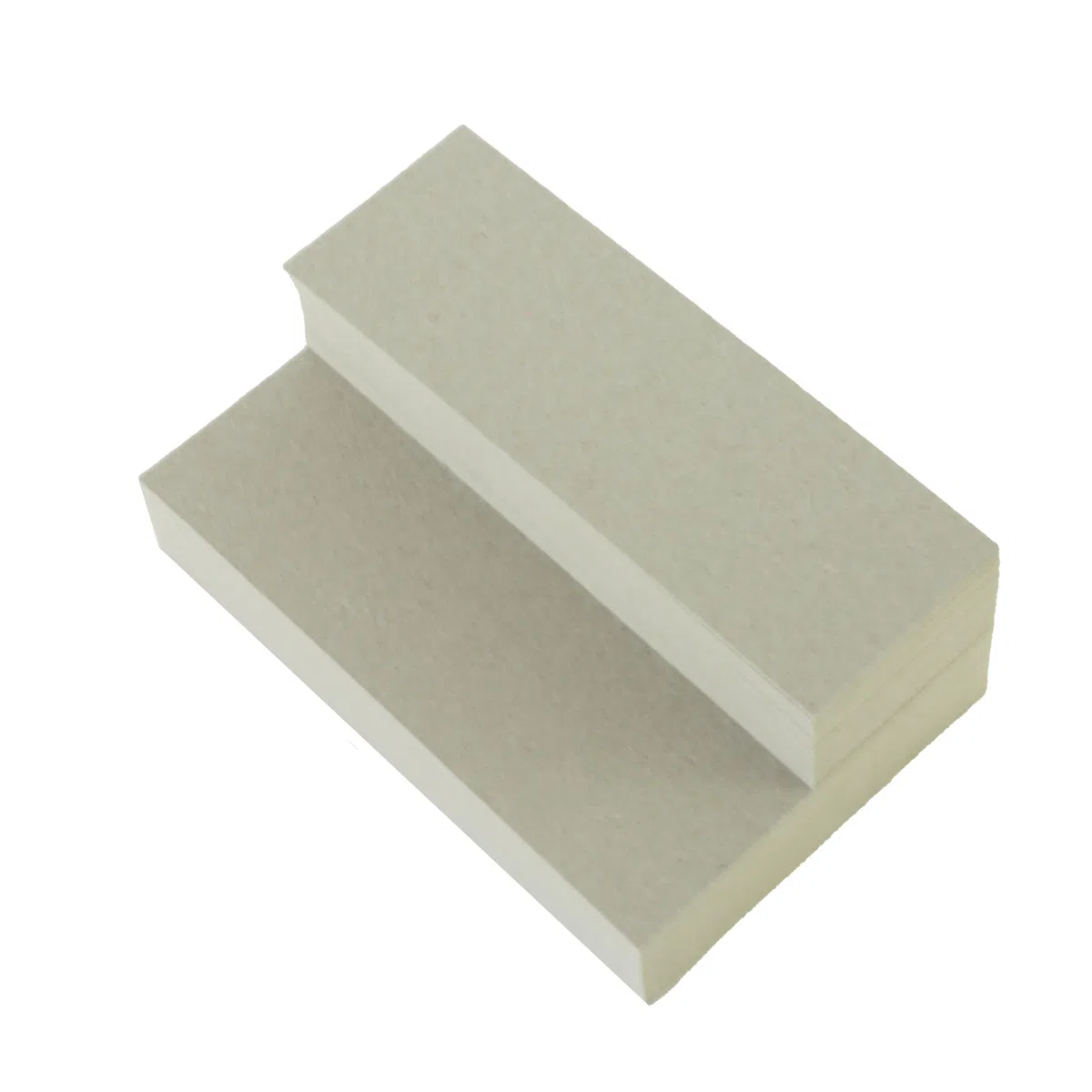 Graukarton Graupappe 50x75cm 0,75mm 550g/m² glatt Buchbinderpappe Bastelkarton Bastelpappe Karton Einleger Trenner Zwischenlagen Zuschnitt - 10-100 Bogen