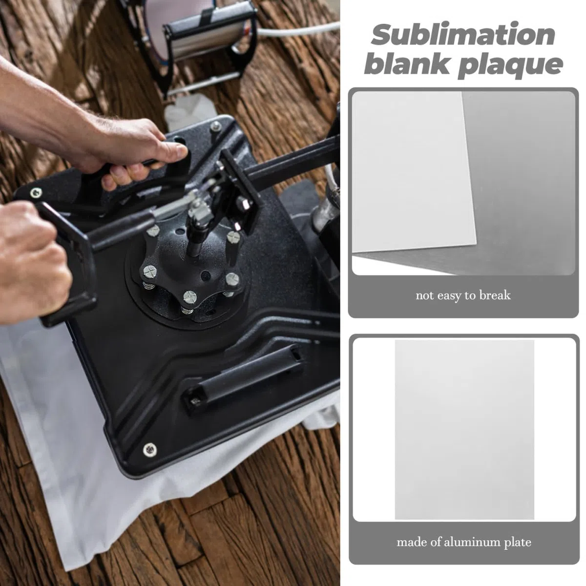 TOYANDONA 2 Stück Sublimation Metallblanks Aluminiumplatte 15.75X11.81 Zoll Für Fotodruck DIY Bastelprojekte Party-Dekoration Glatte Oberfläche Klarer Druck 40.00X30.00X0.50Cm