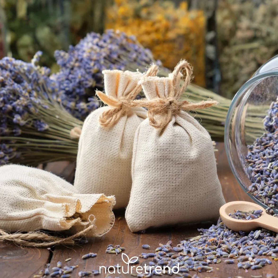 naturetrend Lavendelblüten getrocknet 500g- Französischer Lavendel aus der Provence I Neuste Ernte I Duftintensiv & bläulich für Duftkissen, Potpourri Duft Lavendelsäckchen Seifen Duftsäckchen