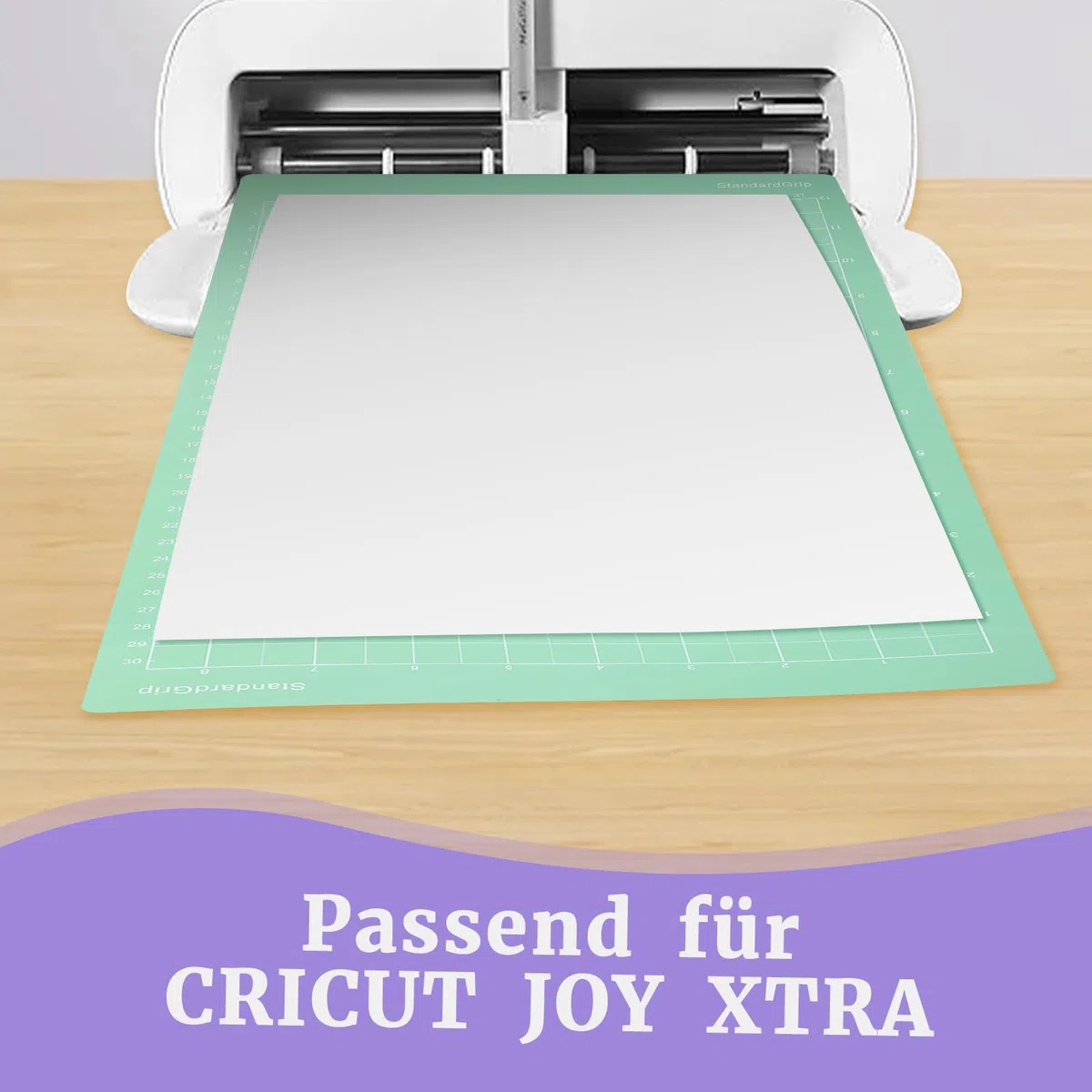 6 Stück Schneidematte für Cricut Joy Xtra,Schneidmatte,Cutting Mat,Selbstklebende Schneidematten für Handarbeit, Rutschfeste Matten für Cricut Beschläge (2 Geringe, 2 Mittlere, 2 Hohe Haftung)