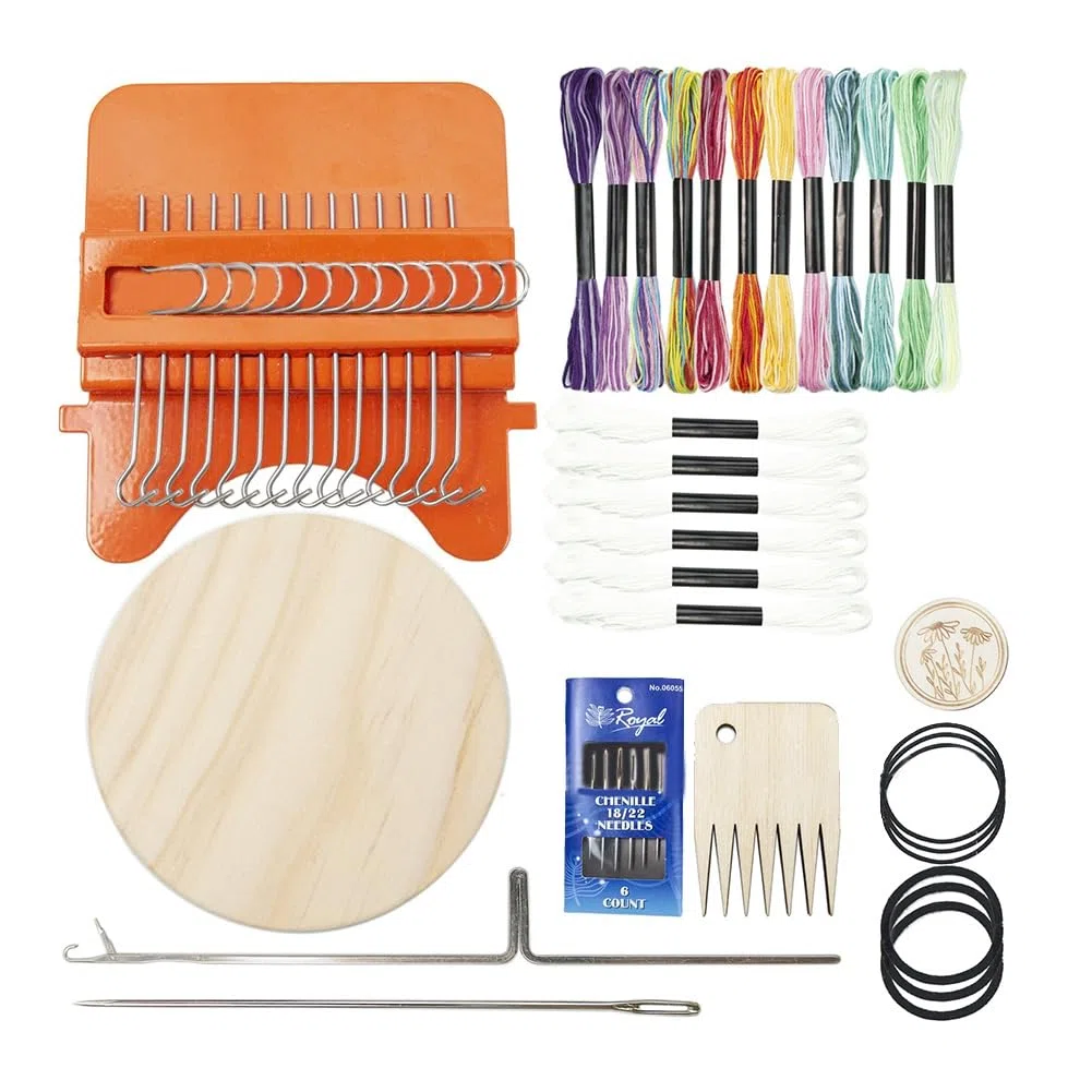 14 Haken Stopf-DIY-Weberei-Reparaturwerkzeug Komplettes Stopfset für Anfänger zum Schnellen Ausbessern Von Jeans, Socken und Mustern