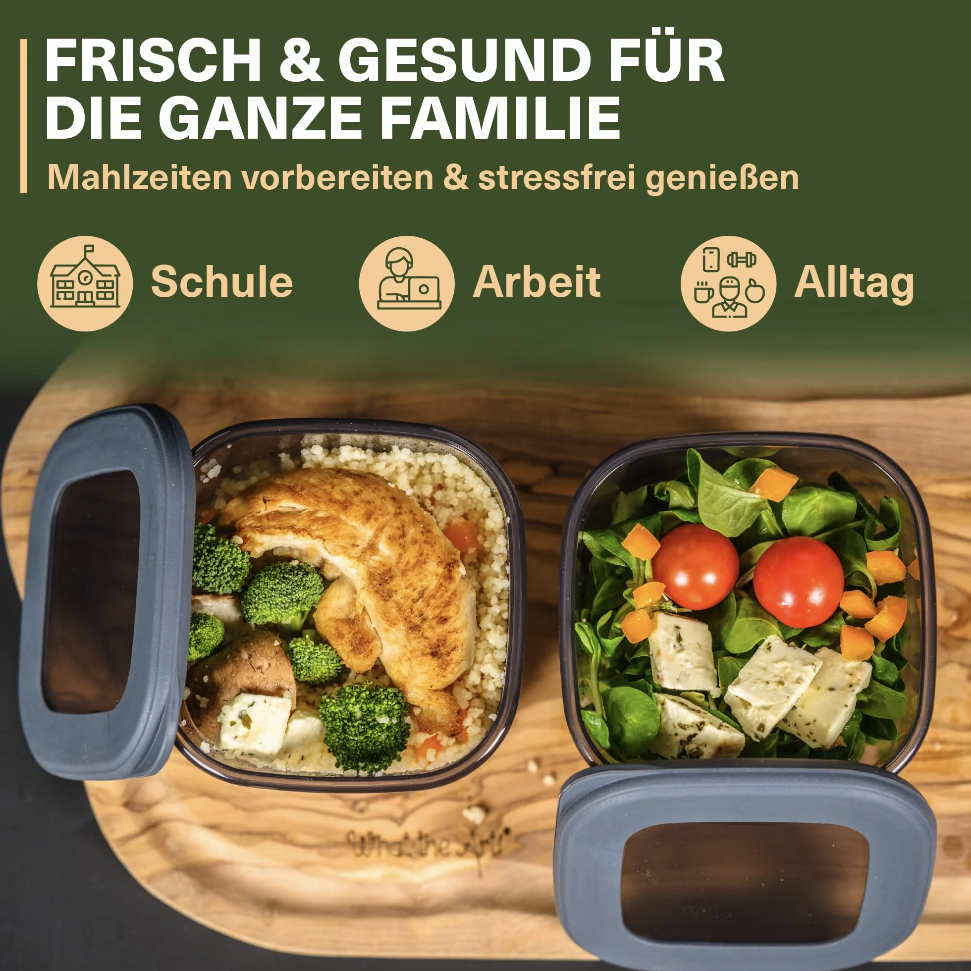Viwares Vorratsdosen mit Deckel Luftdicht, 12er Vorratsbehälter Set BPA-Frei, Vorratsdose zur Müsli Mehl Aufbewahrung Küche, Praktische Organizer Küche, Frischhaltedosen für Lebensmittelaufbewahrung
