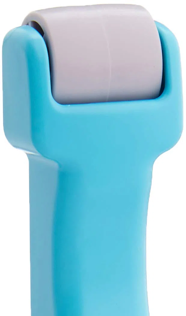 Clover Naht- und Faltenroller Rollen und Pressen/ VE3 Kurzwaren, Kunststoff, Blau, 21 x 8 x 3 cm, 1 Einheiten