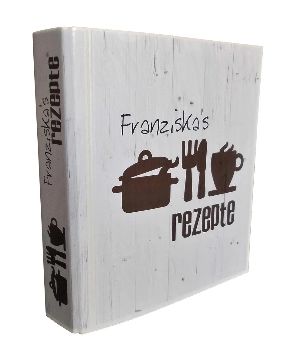 Rezeptordner MIT NAME Ringbuch für Rezepte DINA5