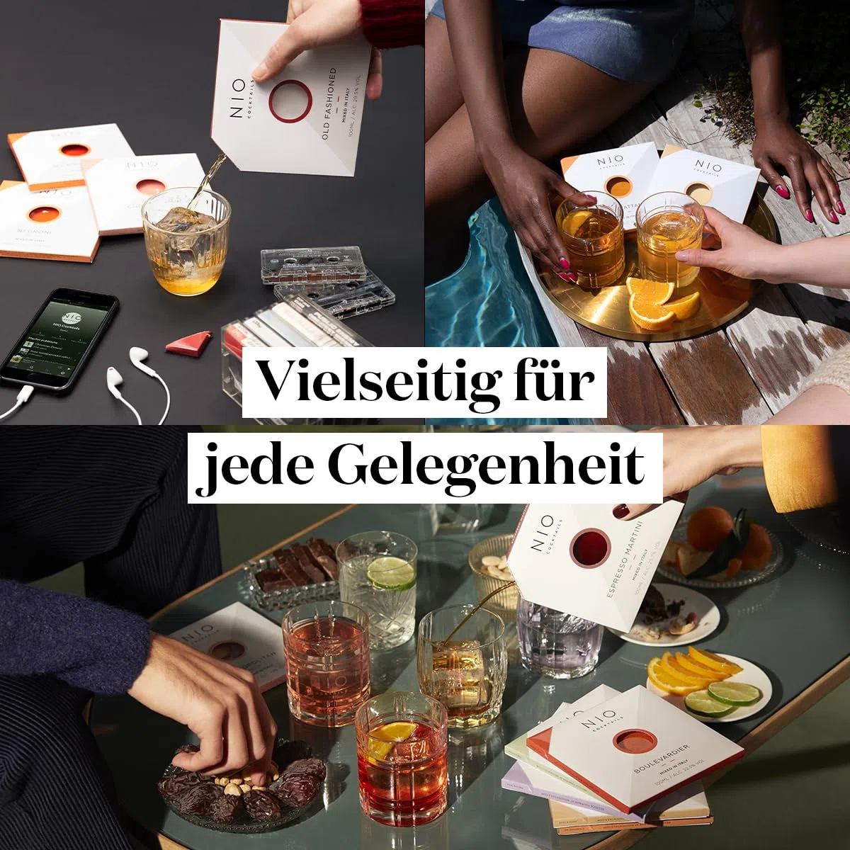 NIO Cocktails Tommys Margarita-Cocktails 5-Stück à 100 ml