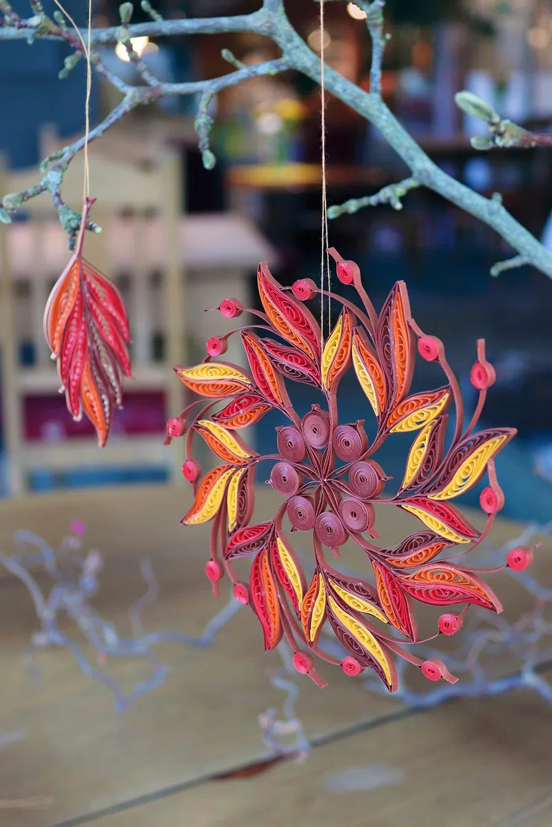 Karen-Marie Quilling-Set Fall Leaves 200 Stück