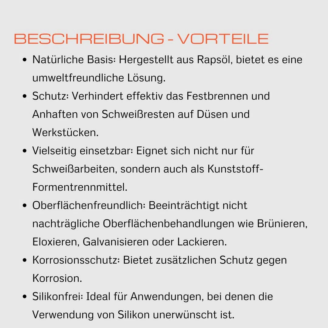 Schweiß-Trennspray