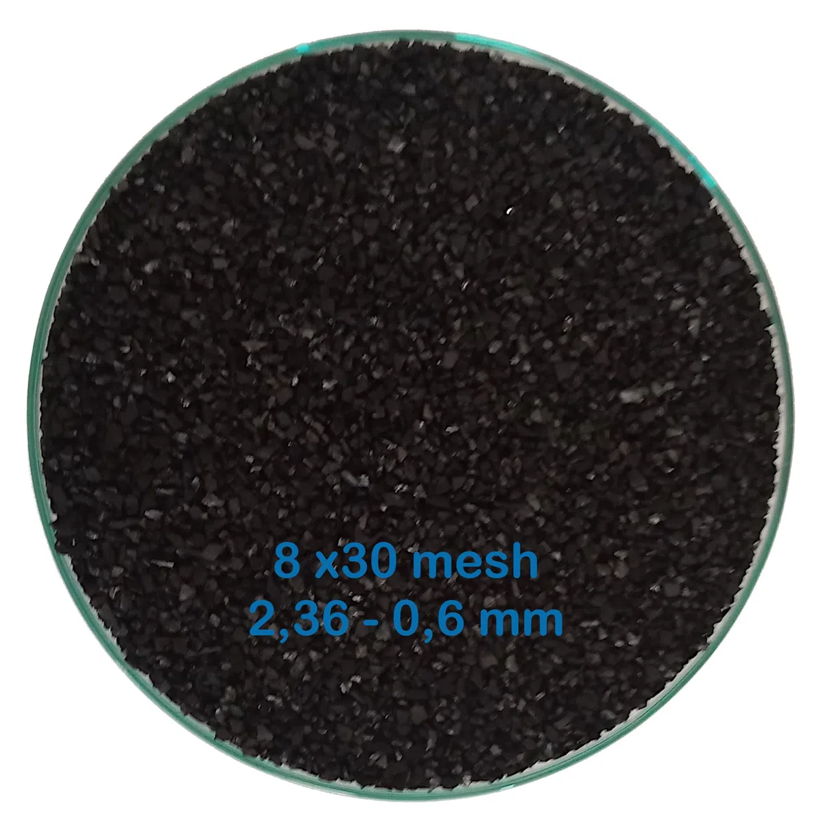 2L / 1kg Aktivkohle Granulat aus Kokosnussschalen, 8x30 mesh – Hochwertige Filterkohle zur Wasserreinigung für Trinkwasserfilter