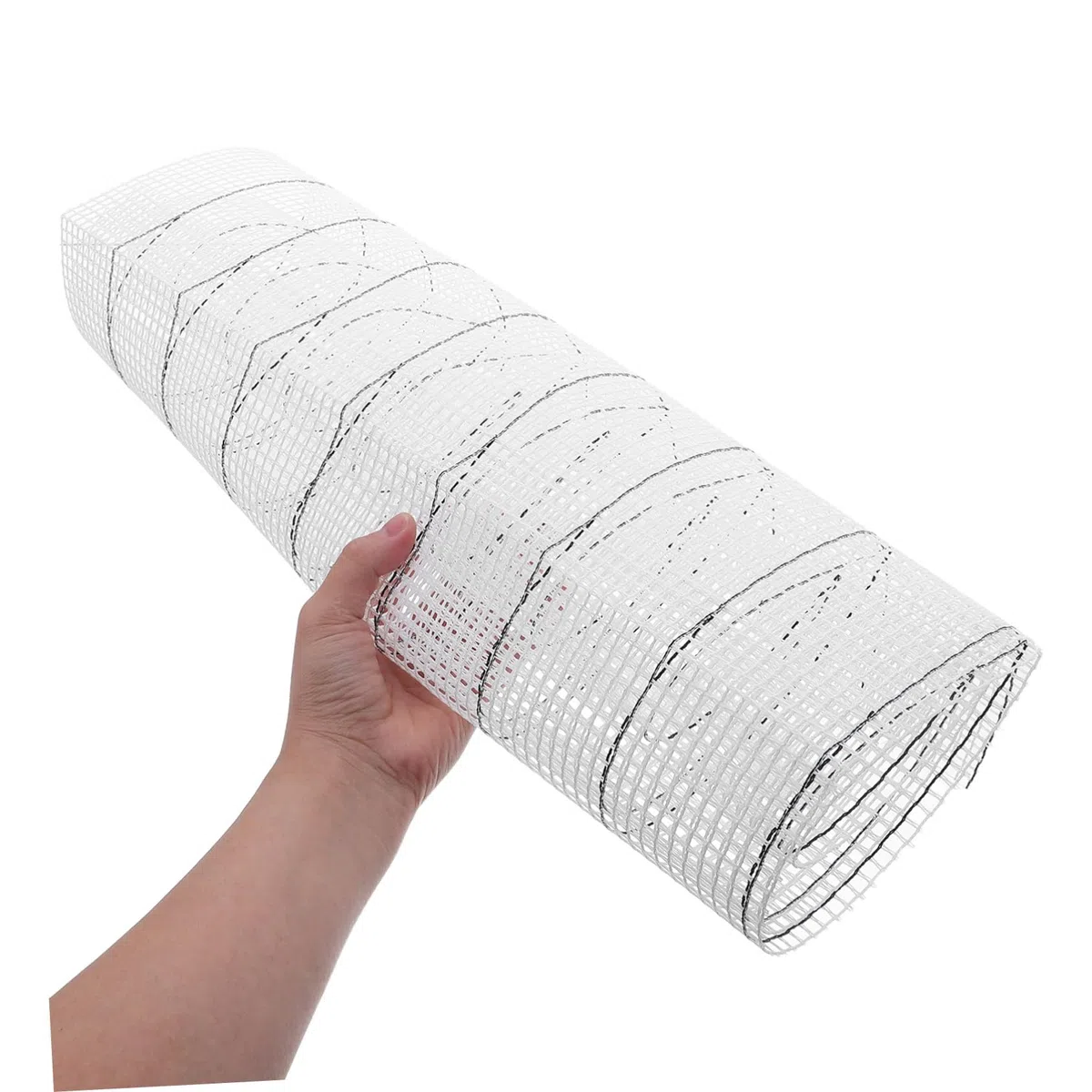 Angoily Knüpfteppich Satz mit Kunststoff Teppichknüpfnetz und Häkelnadel für Vielseitige Selbstgemacht Anwendungen im Studio und Klassenzimmer zur Kreativen Teppichherstellung