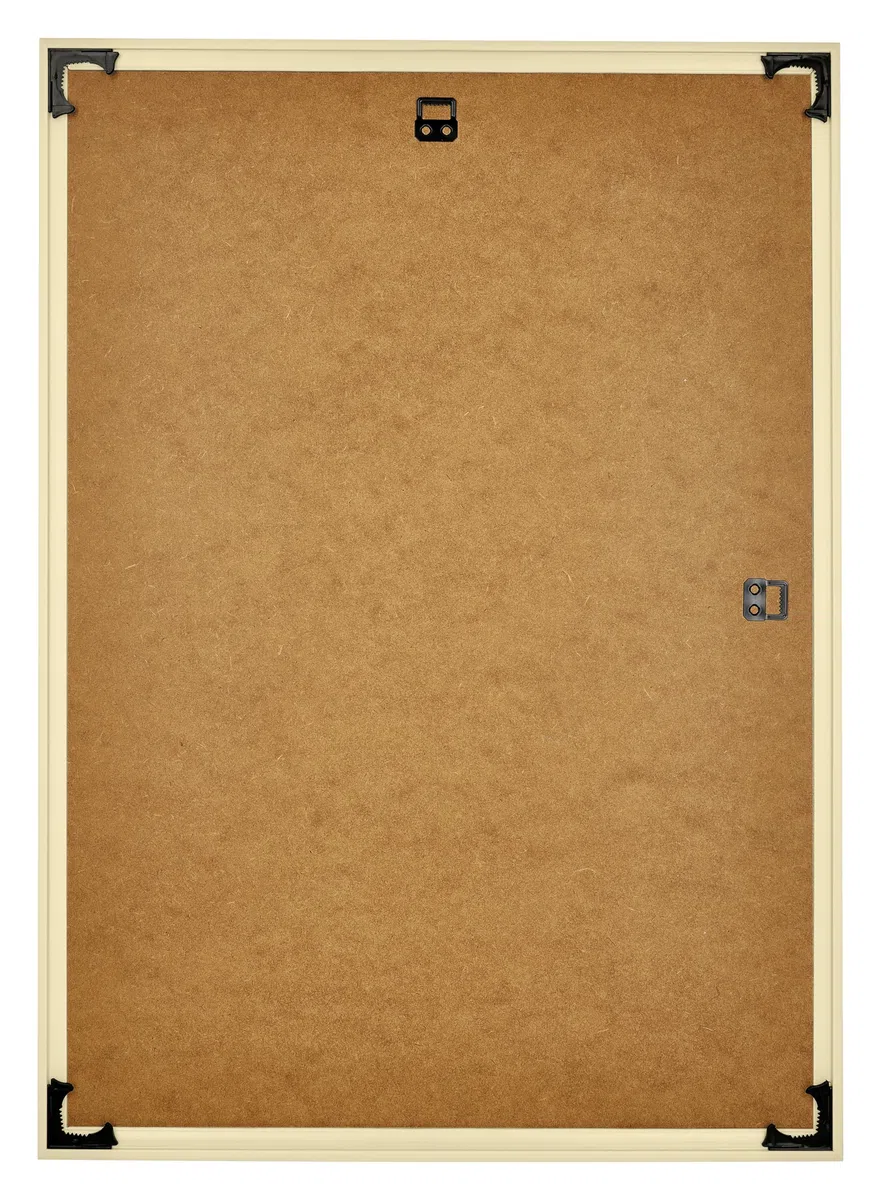 Bilderrahmen 42x60 cm - Gold - Bilderrhamen aus Kunststoff mit Antireflex Kunstglas - Fotorahmen 42x60 cm - Easy