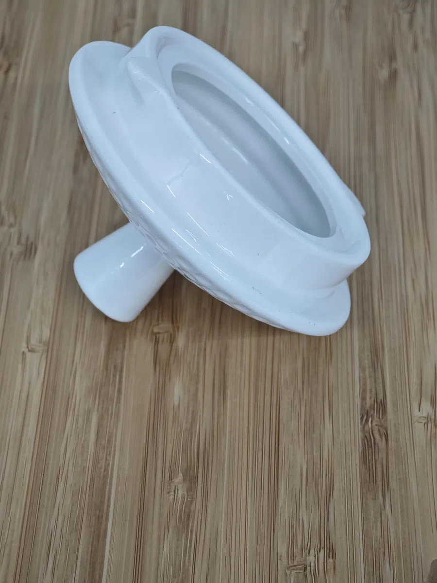 Ersatz Deckel aus Keramik. Passend für keramischer Wasserkocher 1,5 Liter "Weißer Schwan" von Kvota