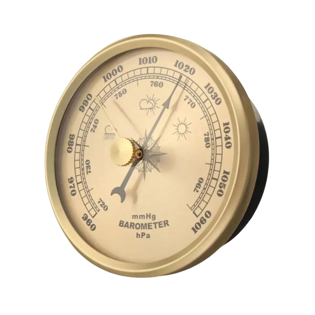 Outdoor Barometer,Wetteranzeige für Draußen | Tragbarer Barometer für Angeln Surfen Wandern Camping Bootfahren Jagdaktivitäten Unisex - Angelausrüstung Seen