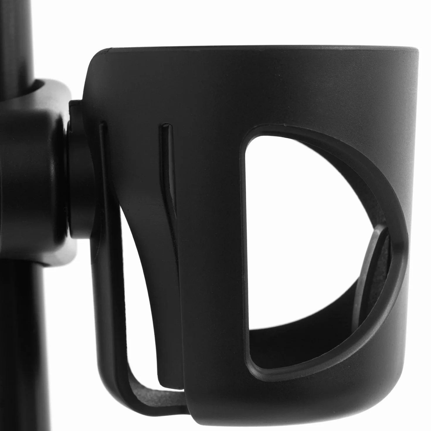 TIGER MSA79-BK Getränkehalter zum Anklemmen für Notenständer, Mikrofonständer und Trommelständer, Getränkehalter für Sänger, Schlagzeuger, Gitarristen und Bassisten