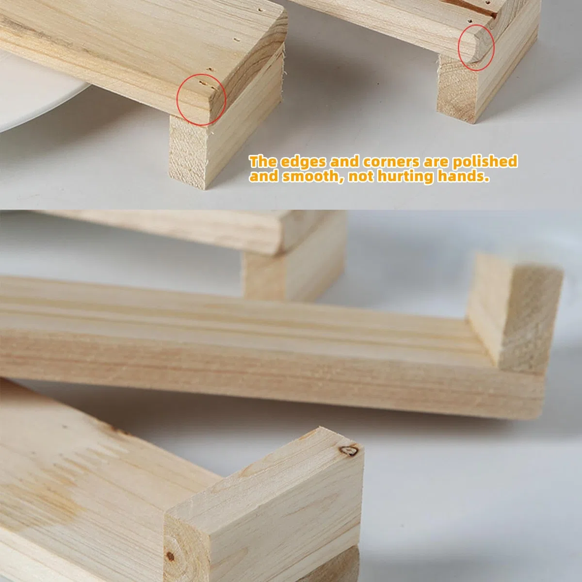 -Brücke – Handstützwerkzeug aus Holz, kreative Handgelenkstütze | Ergonomische Malhilfe zum Skizzieren von Zeichnungen aus Massivholz, tragbare Kunstausrüstung für Tonerde