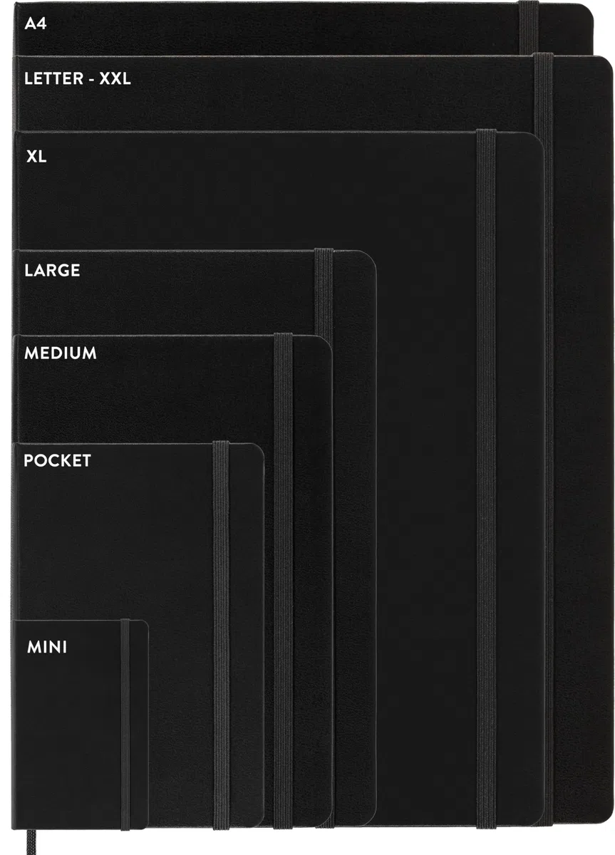 Moleskine The Mini - Notizbuch Charm Schwarz