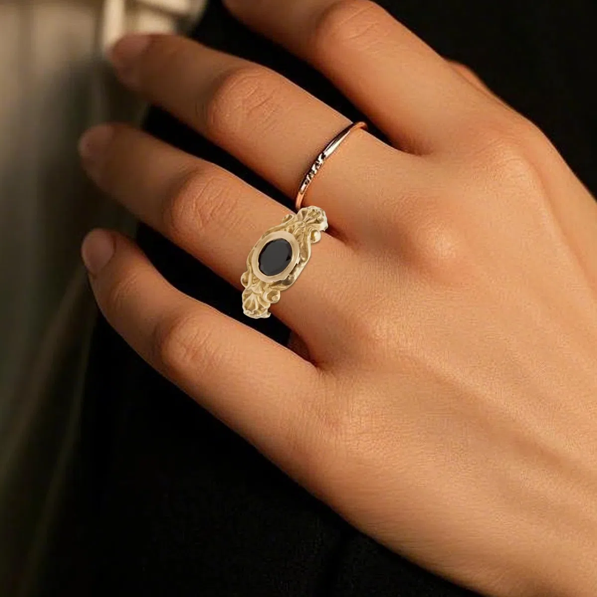 Vintage-Giftring mit Geheimfach, Messing-Medaillonring für Pillen und Andenken, goldener Schmuck im Retro-Stil