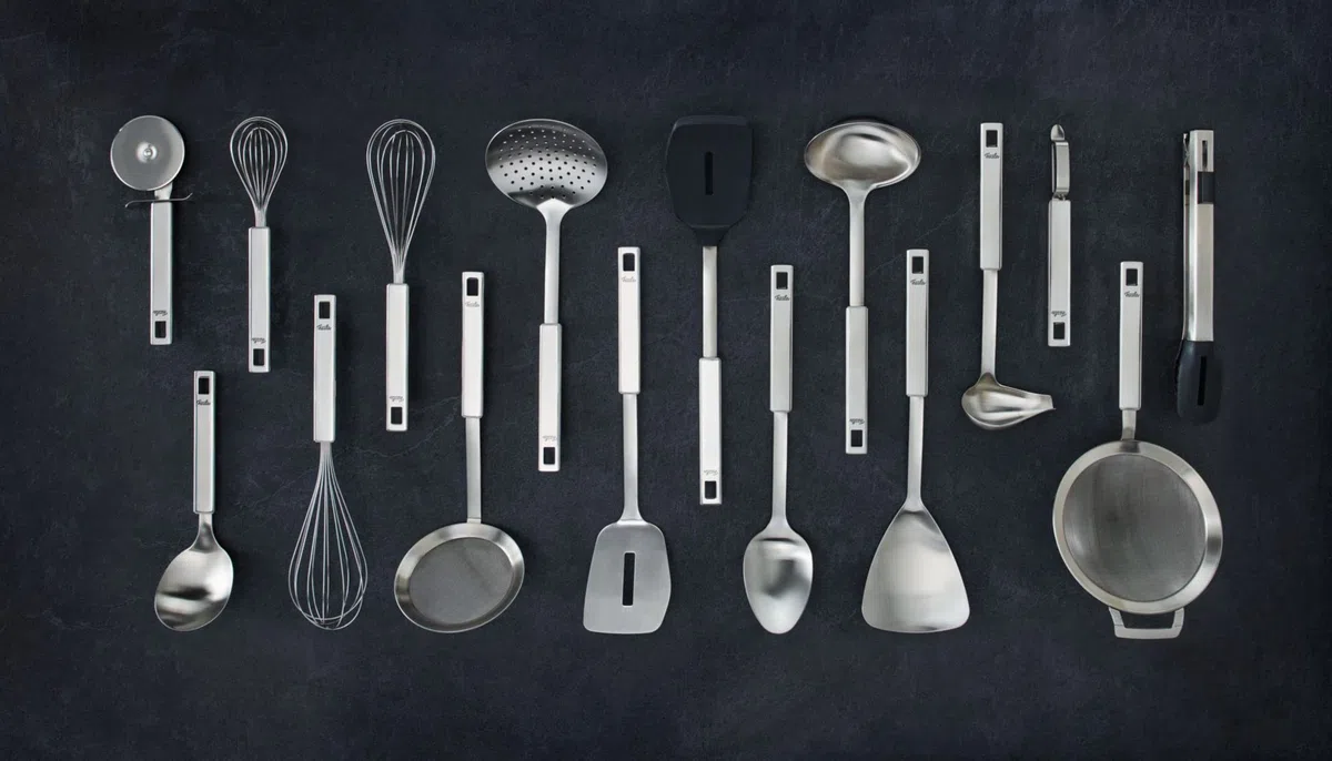 Fissler Original-Profi Collection/Edelstahl-Servierlöffel, großer Vorlege-Löffel, Premium-Küchenhelfer zum Portionieren & Servieren