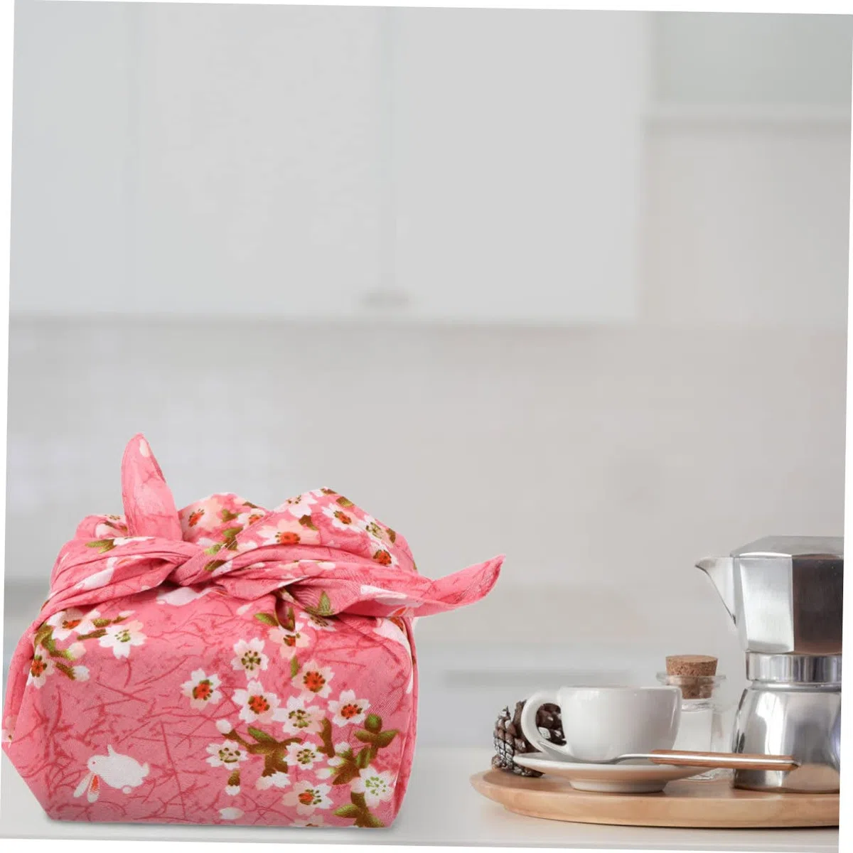 Cabilock 2 Stk Furoshiki-bento-tasche Quadratische Tischsets Japanischer Stoffumschlag Taschentuch Platzdeckchen Japanisches Furoshiki-tuch Gedrehtes Garn Wickeltuch Japanischer Stil
