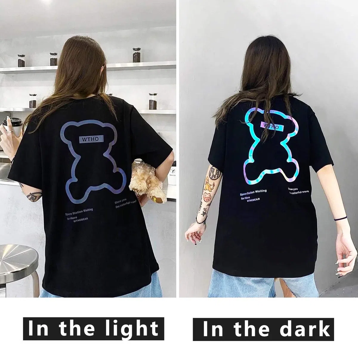 Reflektierend Regenbogen Plotterfolie Textil，30.5cm x 183cm Holografische Vinylfolie Plotter Flexfolie für Cricut und Silhouette Cameo，Textilien Transferfolie zum Aufbügeln für DIY T-Shirt, Stoffe
