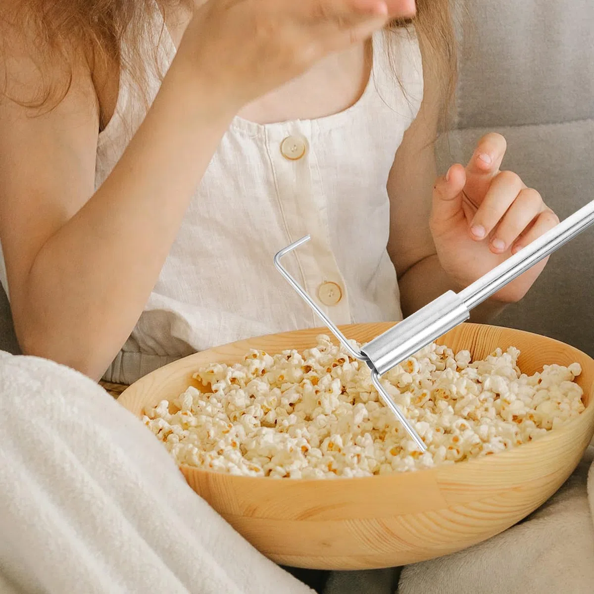 Popcornmaschine Ersatzteile – 1 Satz Popcorn-Mischkopf Rührstäbe Aus Eisen Für Popcornmaschinen, Robuste Konstruktion, Gleichmäßige Popcorn-Verteilung, Zubehör Für Kommerzielle Nutzung