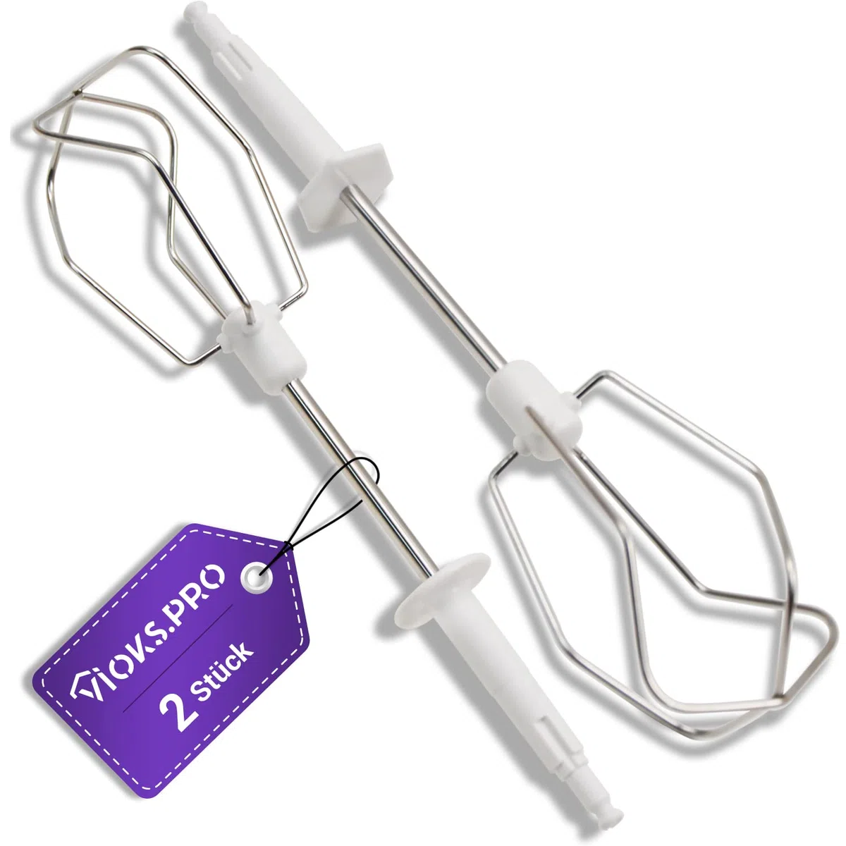 Rührbesen für Handmixer Ersatz für Braun 7322211054 für Mixer Braun MultiMix/Braun Multiquick 5 - Ersatzteile Handrührgerät Braun