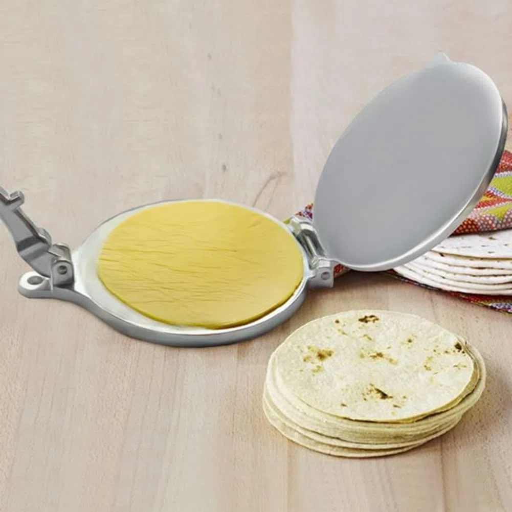 Doumneou KüChe Tortilla Hersteller Presse Teig Fleischpresse Backen Formen Werkzeug Teile Tortilla PfannkuchenKuchen Werkzeug Teile Backen ZubehöR Teile