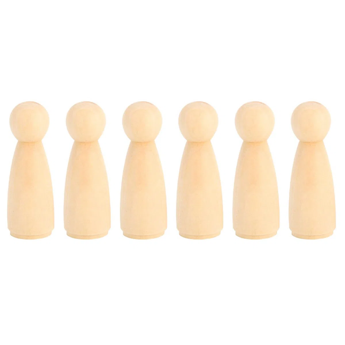 10 stücke 75mm Unvollendete Menschen Formen Holz Menschen Körper Engel Puppen Für DIY Malerei Figur Handwerk, Weiblich, Holz Peg Puppe Körper Malerei Puppe DIY Reparatur Werkzeuge & Kits Zubehör