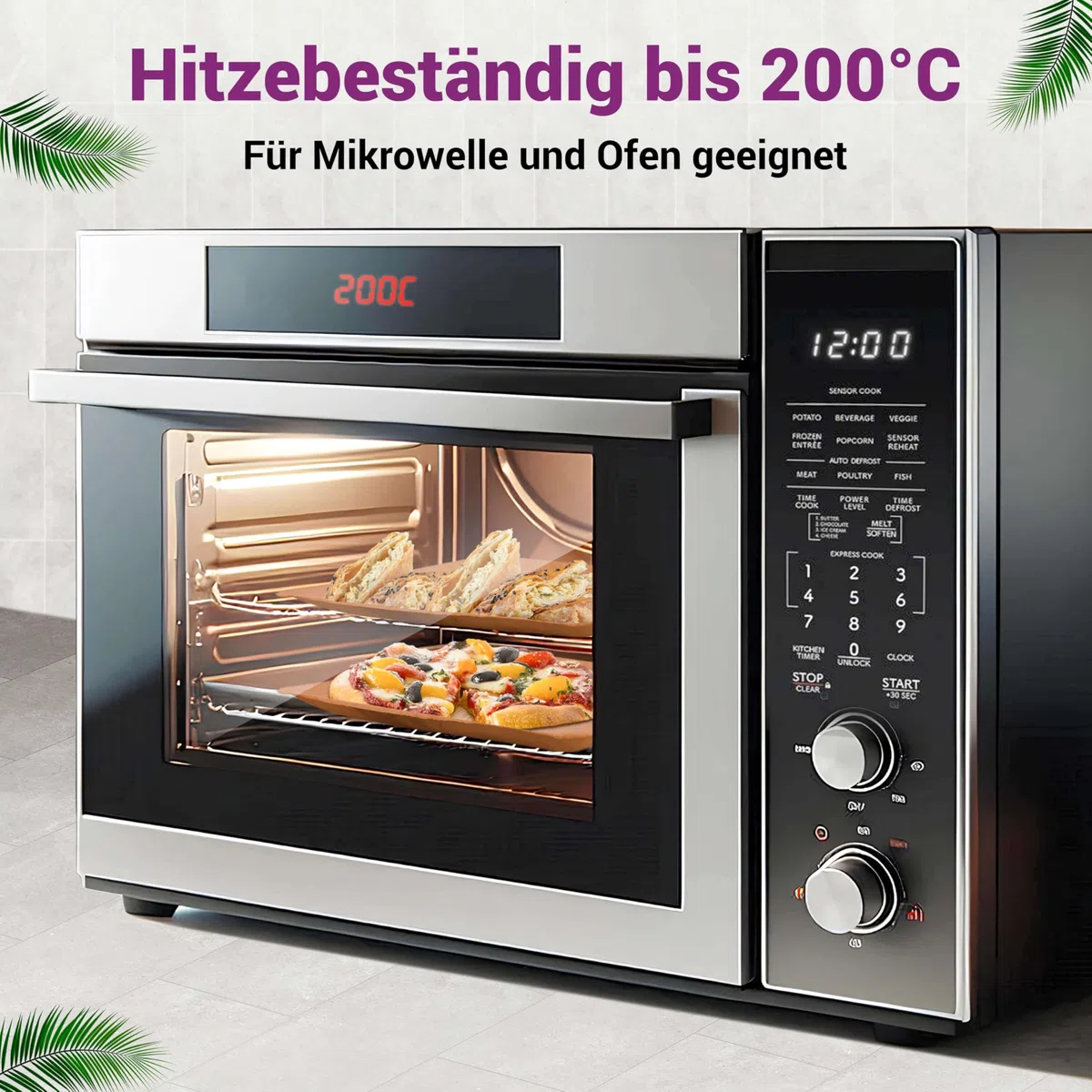 Bio Palmblattteller - 25 Einweg Teller klein eckig 15x15 cm - Premium Einweggeschirr kompostierbar - Umweltfreundliche Partyteller - Palmblatt Geschirr