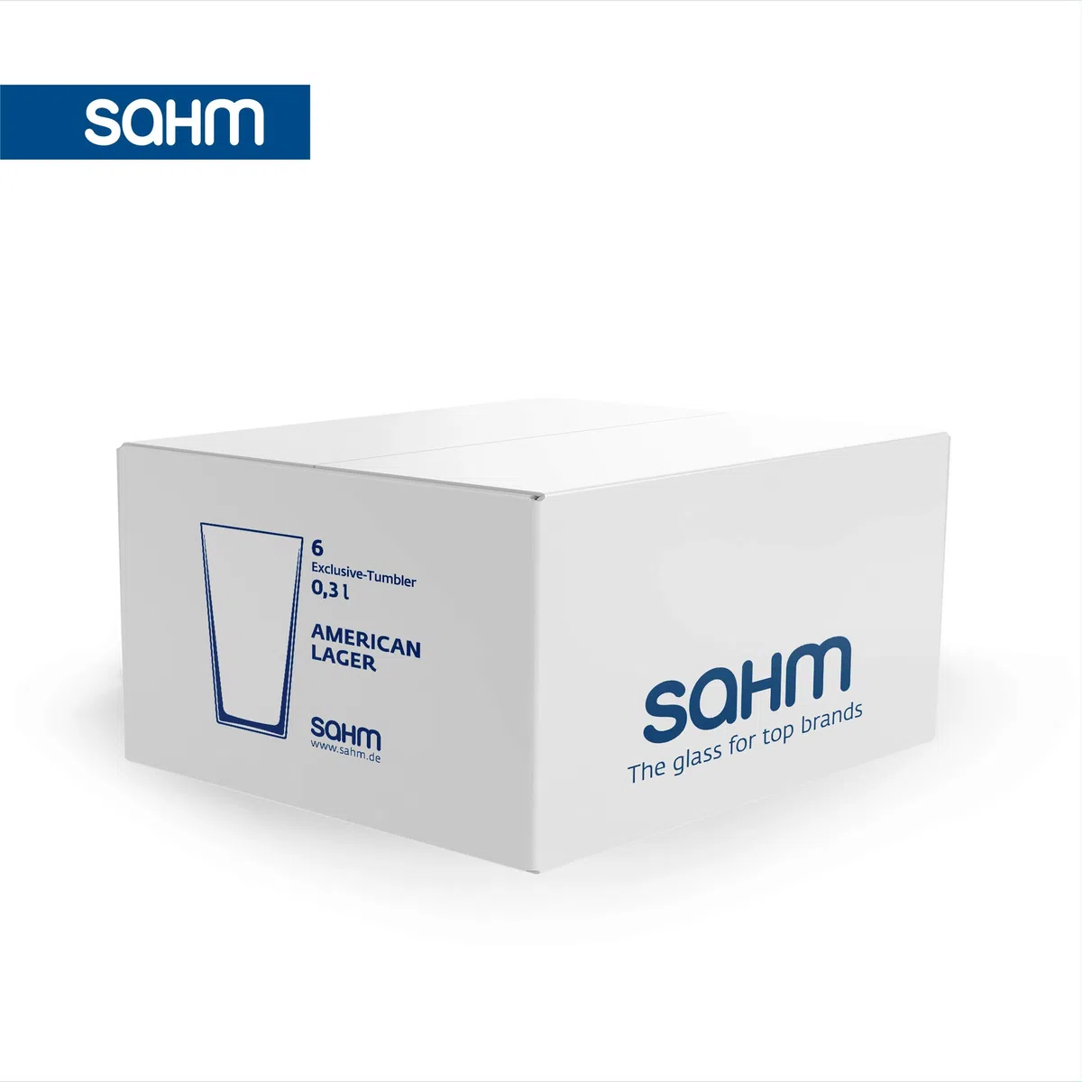Sahm Latte Macchiato Gläser Set (6 STK) - 0,30 l Trinkgläser Set - Ideal auch als Wassergläser Set - Klassische Kaffee Latte Gläser