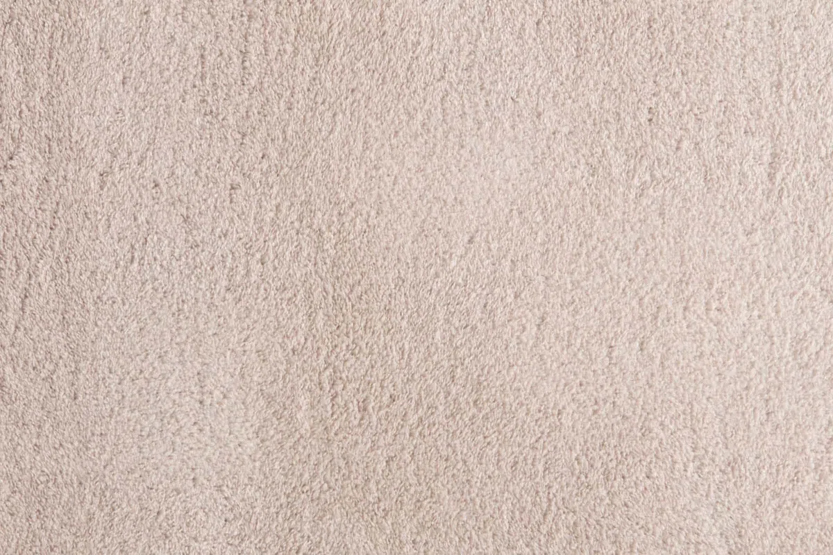 Taracarpet Badematte Fiona rutschfest waschbar Badezimmerteppich sehr weich und als Set kombinierbar Uni New Beige 050x080 cm