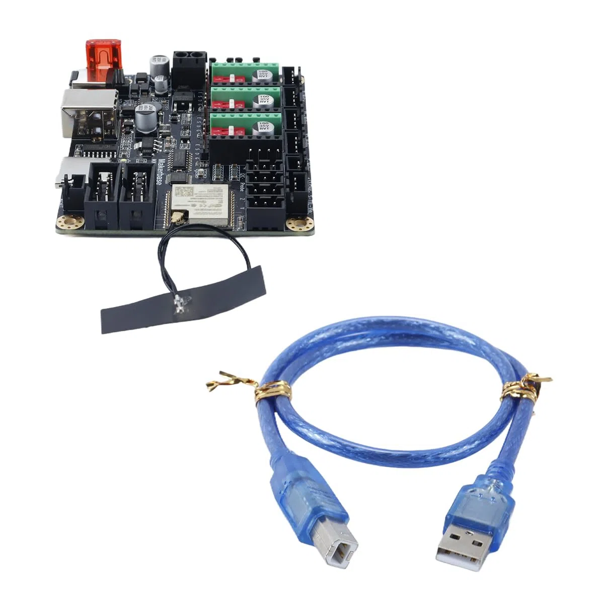 Ausi Board Engraver Control Board MKS DLC32 V2.1 Offline Control Dual 32-Bit WiFi Graviermaschine Motherboard Fast Carving Website