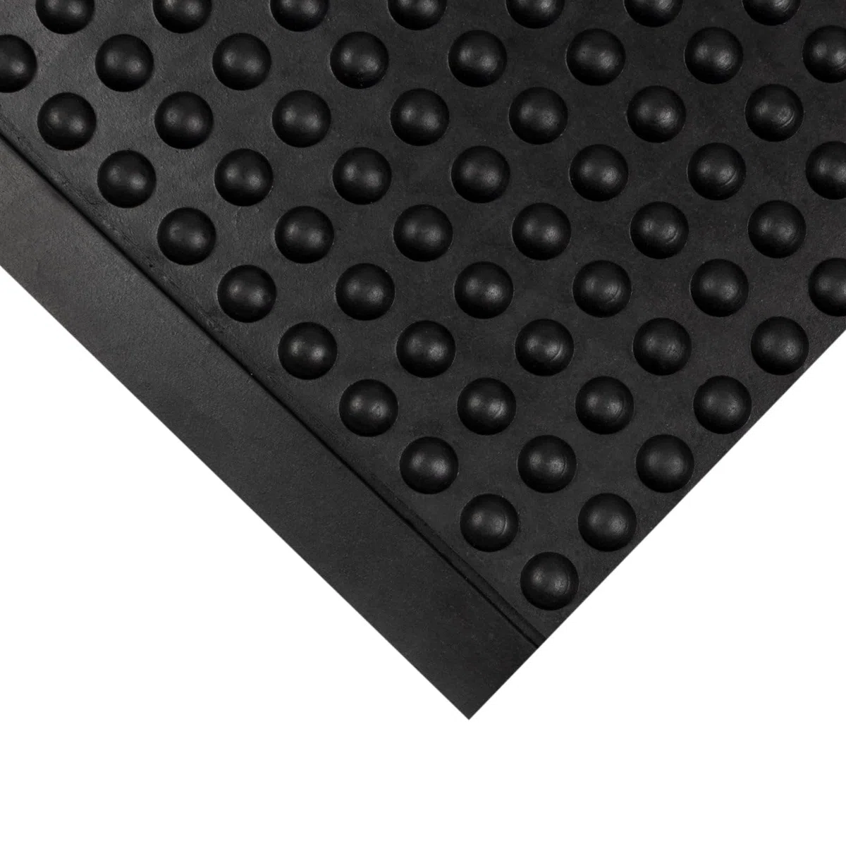 casa pura Anti-Ermüdungsmatte 90x120cm Arbeitsplatzmatte rutschfest Ergonomische Stehmatte Gummimatte mit Noppen Schwarz - Bubble Mats
