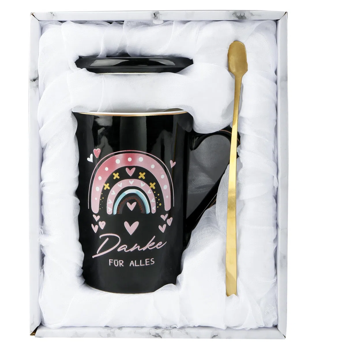 Dankeschön Geschenke für Erzieherin Lehrer Frauen Abschiedsgeschenk Kaffee Tasse, 400ml Danke für Alles Lehrer Geschenk Abschiedsgeschenk Abschied Kollegen Erzieherin Geschenk Idee zum Abschied