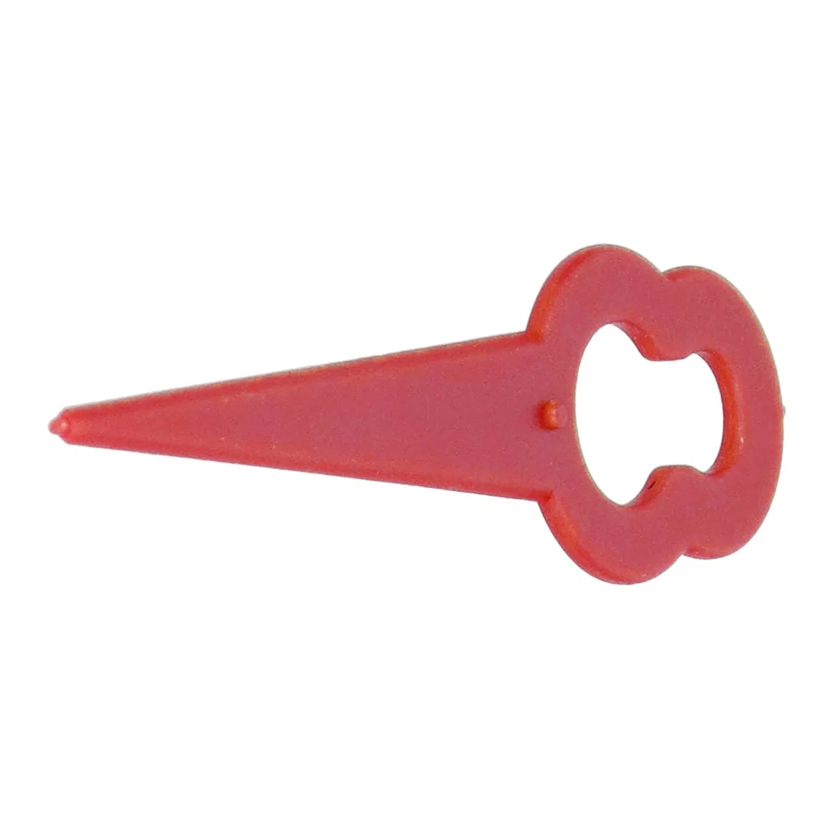 Trimmer -Kunststoffschneiderblätter, 100 -teilige Trimmer -Ersatzwerkzeuge Zum Schneiden von Gras, Glatt und Sicher mit Kürbischem Design (Rot)