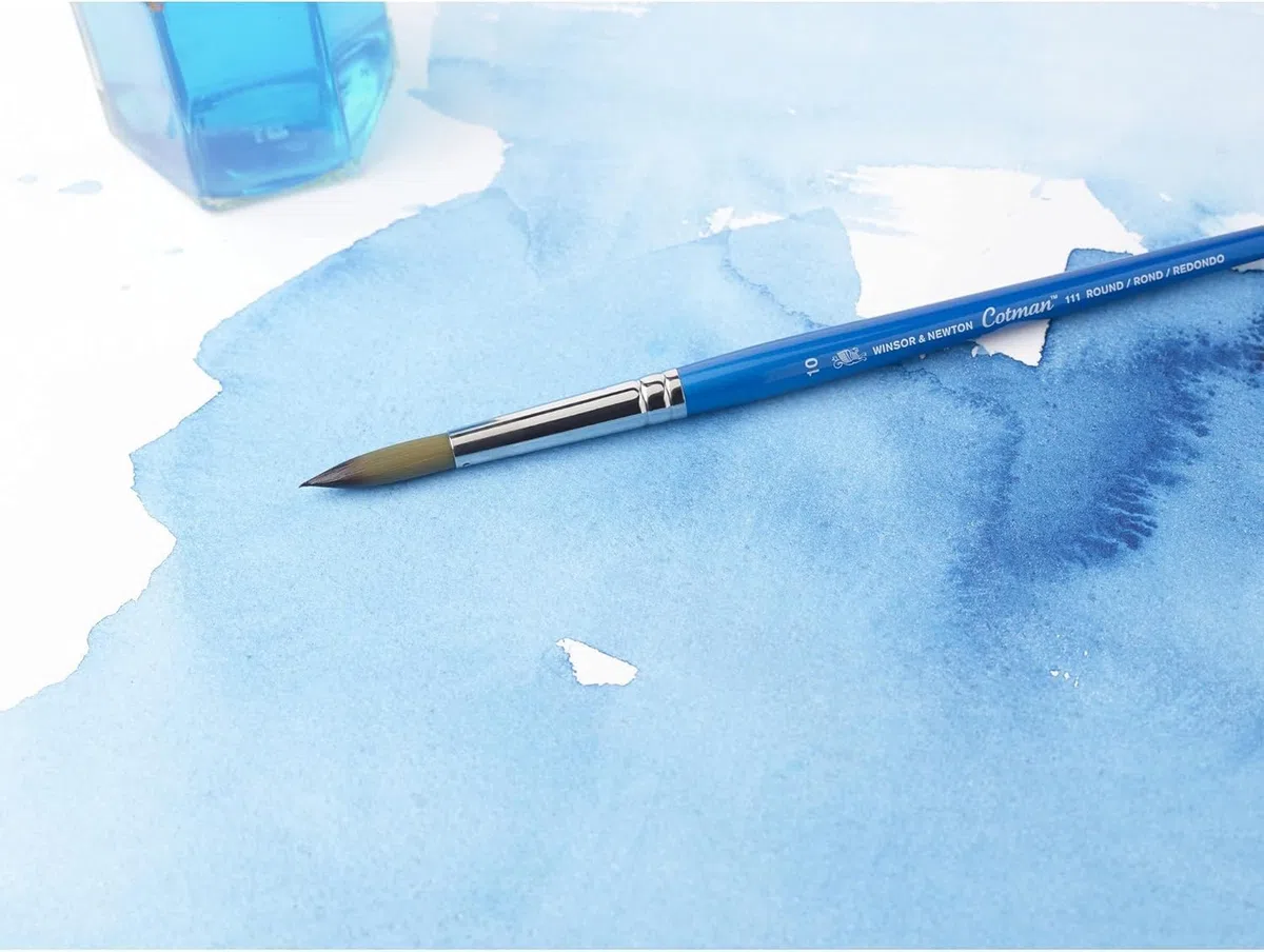 Winsor & Newton Aquarellpinsel, Serie 111, kurzer Griff, NO. 00, 0 und 1