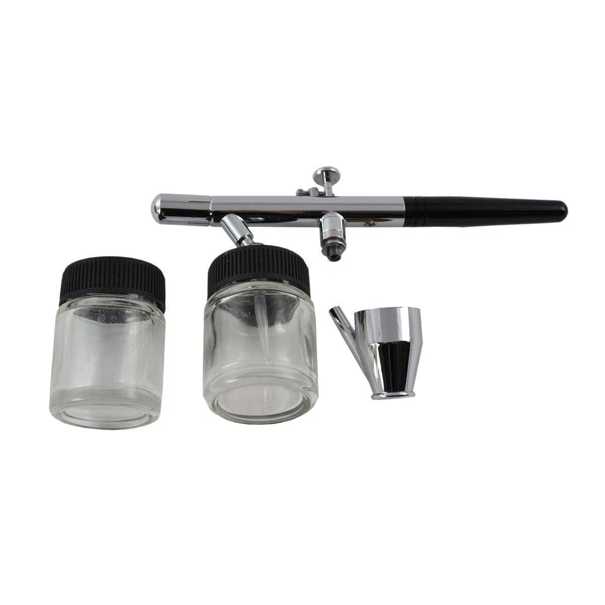 Airbrush-Pistole für Airbrush Kompressor Set Double-Action-Gun Special DÜSE und Nadel, UNIVERSAL-Pistole (Double-Action-Gun 128 D 0,35)