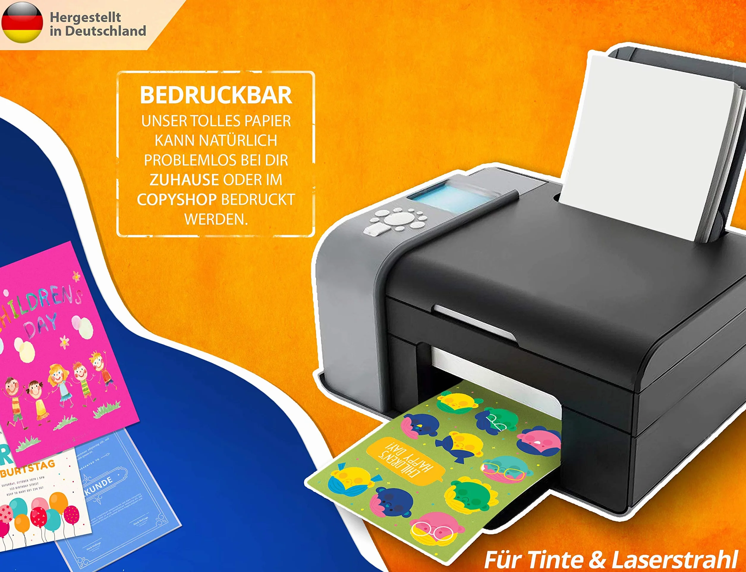 A3 Bastelkarton 300g/m² – 50 Blatt Fotokarton - PREMIUM PAPIER Reinweiß - Weißes Druckerpapier Weiss unbedruckt für Fotografie, Präsentationen, Basteln, FOTOKARTON, Karton - MADE IN GERMANY