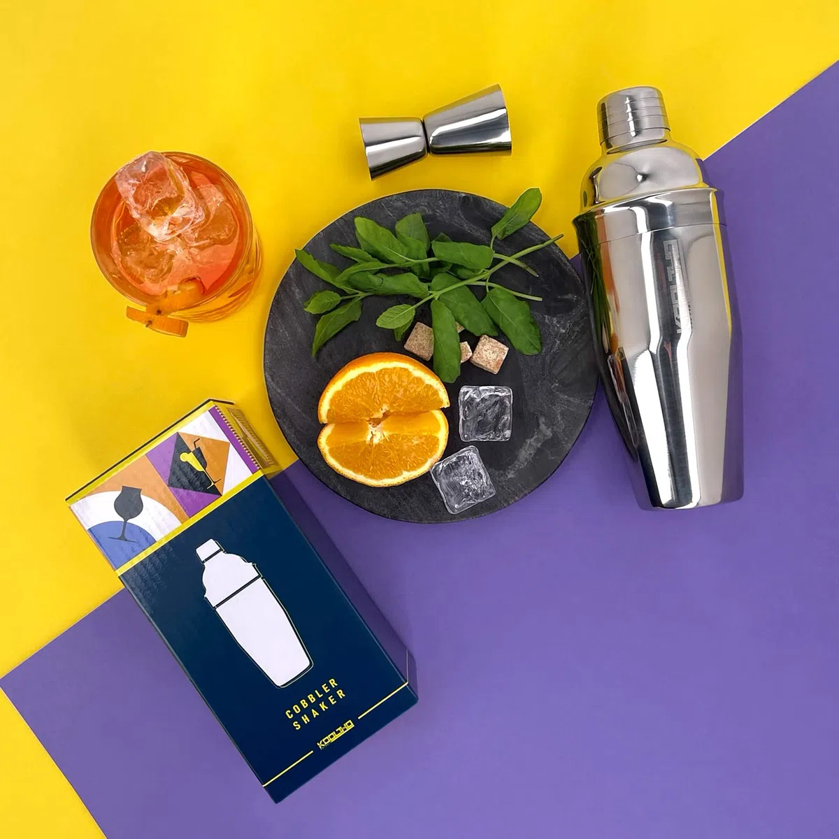 Cobbler Shaker Cocktail Messbecher cl, Profi Cocktailshaker Edelstahl Einzeln, Alkohol Messbecher mit Skala 2cl 4cl für Anfänger Barkeeper, Cocktails Utensilien für Bartender, Rostfrei Drink Zubehör