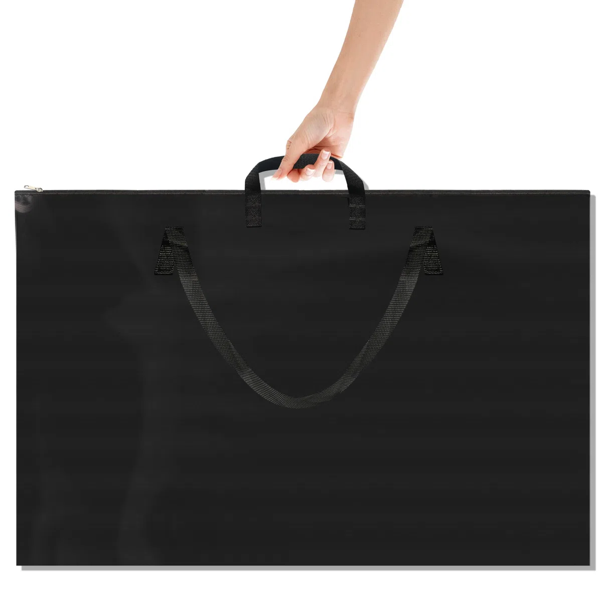 Vantasii Schwarzes Kunst-/Portfolio-Tasche (61 x 91 cm) mit Schultergurt