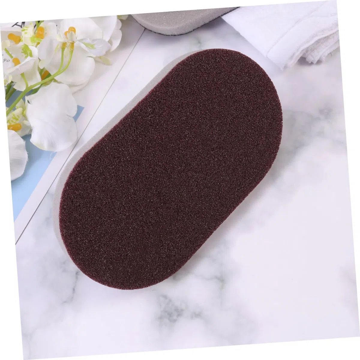 Mobestech 6stücke Emery Schwamm Bürste Mit Handgriff Effektive Reinigungsschwämme Für Töpfe Pfannen Badewanne Spüle Langlebige Und Schonende Scheuerpads Zufälligen Farben