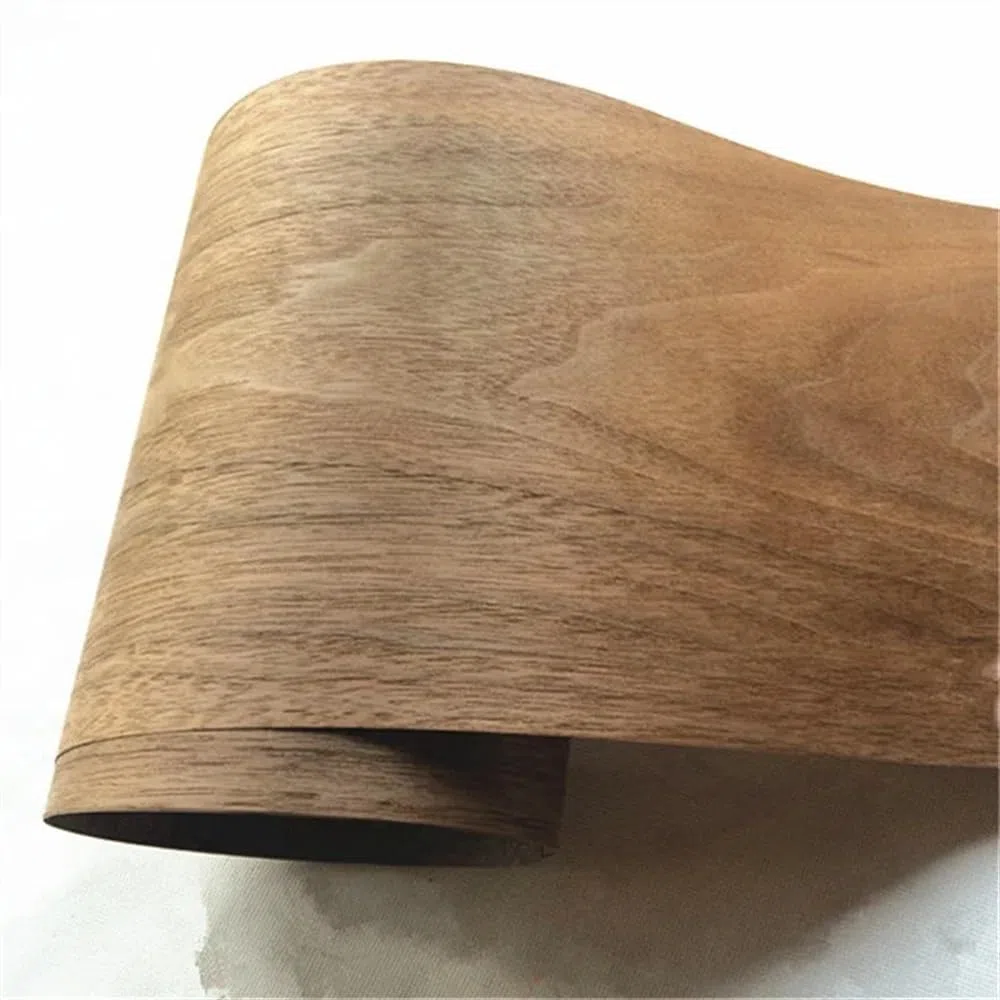 Yinxi 1pc Natural Black Walnut Veneer 230cm Thin Handmade DIY Solid Wood Decorative Panel Skin Speaker Renovation