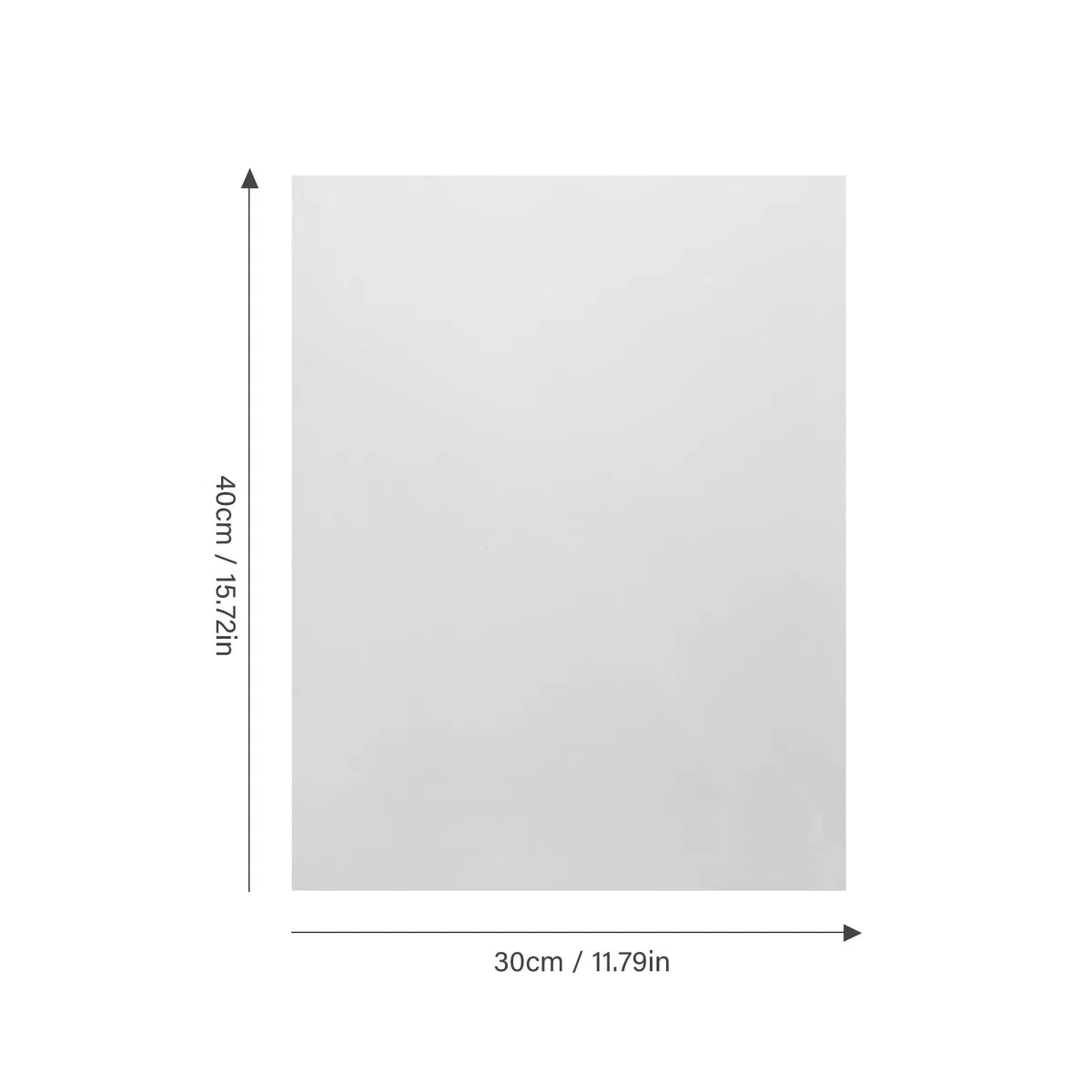 TOYANDONA 2 Stück Sublimation Metallblanks Aluminiumplatte 15.75X11.81 Zoll Für Fotodruck DIY Bastelprojekte Party-Dekoration Glatte Oberfläche Klarer Druck 40.00X30.00X0.50Cm